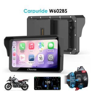 Pantalla Carpuride CarPlay / Android Auto para Moto